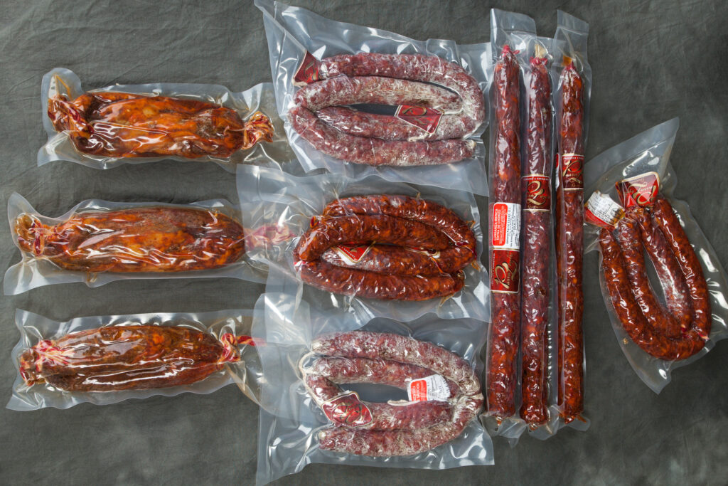 piel de los embutidos